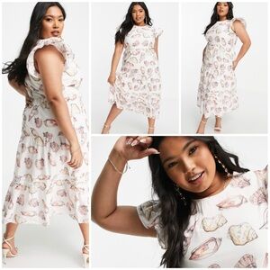 💥PRICE DROP💥 tiered smock midi dress